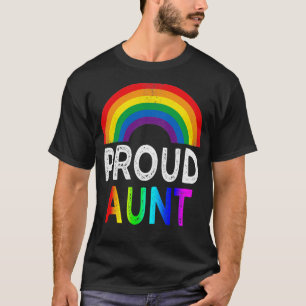 Camiseta orgullosa tía lgbt