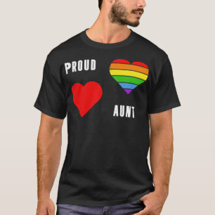 Camiseta Orgullosa tía LGBT Mes del Orgullo Tee Gi, partida