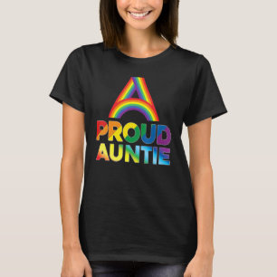 Camiseta Orgullosa tía Lgbt Orgullo Gay Lesbiana Arcoiris C