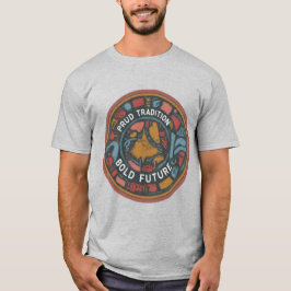 Camiseta Orgullosa Tradición Negrita Futura tendencia unise
