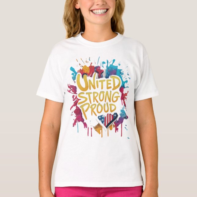 Camiseta Orgullosa Unida (Anverso)