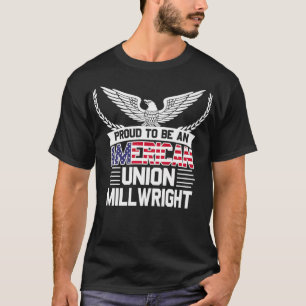 Camiseta Orgullosa Unión Americana Millwright Premium
