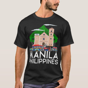 Camiseta Orgullosa visita filipina de verano Manila Phi