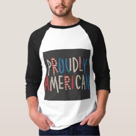 Camiseta - orgullosamente norteamericana