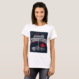Camiseta Orgullosamente Torontoise horizonte de Toronto Can