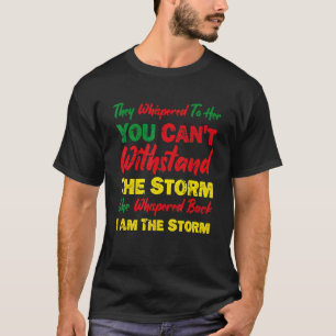 Camiseta Orgullosas damas afroamericanas negras historia ne