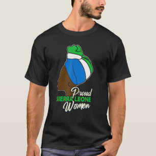 Camiseta Orgullosas mujeres de Sierra Leona