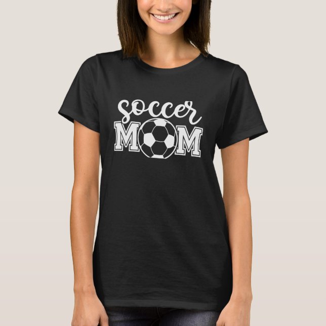 Camiseta Orgullosas mujeres deportivas de mamá futbolera (Anverso)