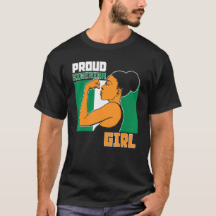 Camiseta Orgullosas mujeres nigerianas Chicas