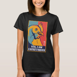 Camiseta Orgullosas mujeres vegetarianas negras