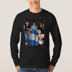 Camiseta Orgullosas patriotas puertorriqueñas en Honduras
