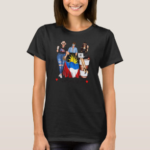 Camiseta Orgullosas raíces puertorriqueñas de Guadaloupe na
