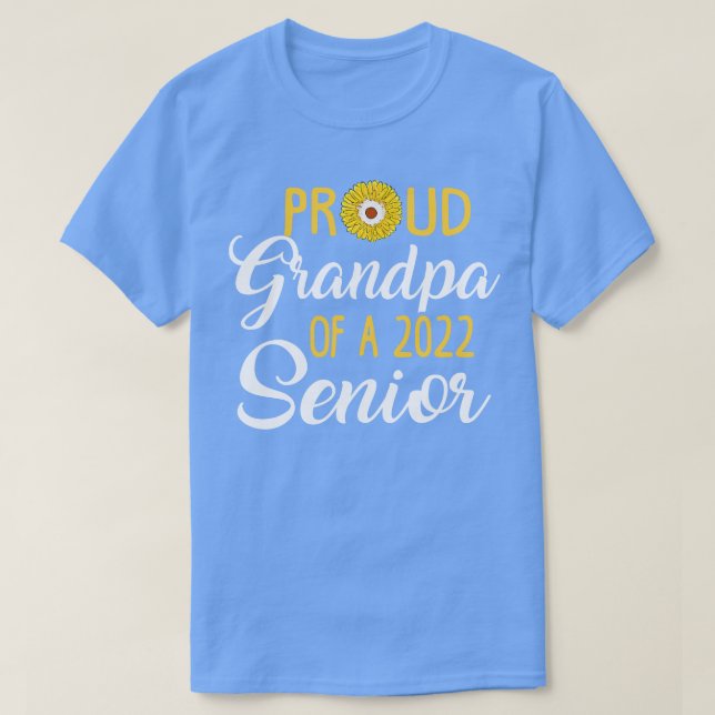 Camiseta Orgulloso abuelo de un anciano de 2022 (Diseño del anverso)