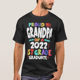 Camiseta Orgulloso abuelo de un graduado de primer grado de