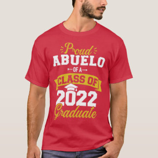 Camiseta Orgulloso abuelo de una clase de graduados de 2022