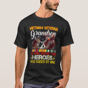 Camiseta Orgulloso Abuelo De Veterano Vietnamita Mi Abuelo