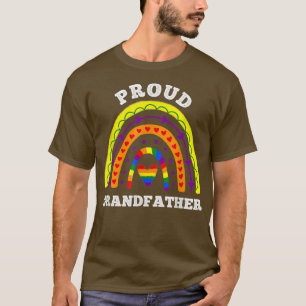 Camiseta Orgulloso abuelo LGBT Orgullo Gay Boho Arcoiris 