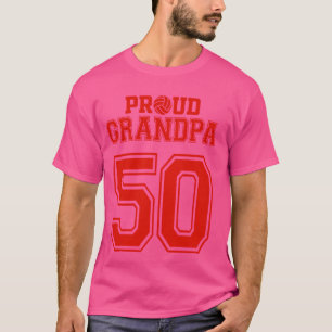 Camiseta Orgulloso abuelo número 50 R