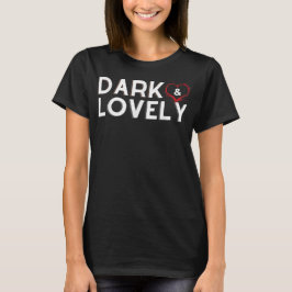 Camiseta Orgulloso africano de Dark And Lovely Mes de la Hi