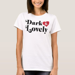 Camiseta Orgulloso africano de Dark And Lovely Mes de la Hi