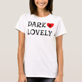 Camiseta Orgulloso africano de Dark And Lovely Mes de la Hi