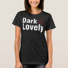 Camiseta Orgulloso africano de Dark And Lovely Mes de la Hi