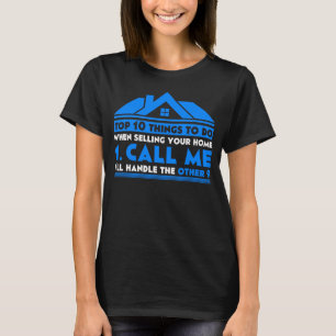 Camiseta Orgulloso agente inmobiliario