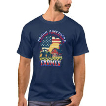 Orgulloso agricultor americano 