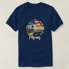 Camiseta Orgulloso agricultor estadounidense