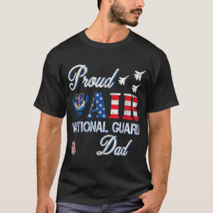 Camiseta Orgulloso Air National Guard Veterans de la Fuerza