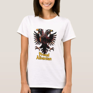 Camiseta Orgulloso albanés