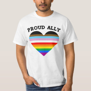 Camiseta Orgulloso Aliado Progreso Orgullo