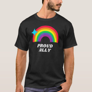 Camiseta Orgulloso Ally Lgbtq apoya la campaña de concienci