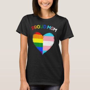Camiseta Orgulloso Ally Lgbtq Transgénero Orgulloso Mamá Or