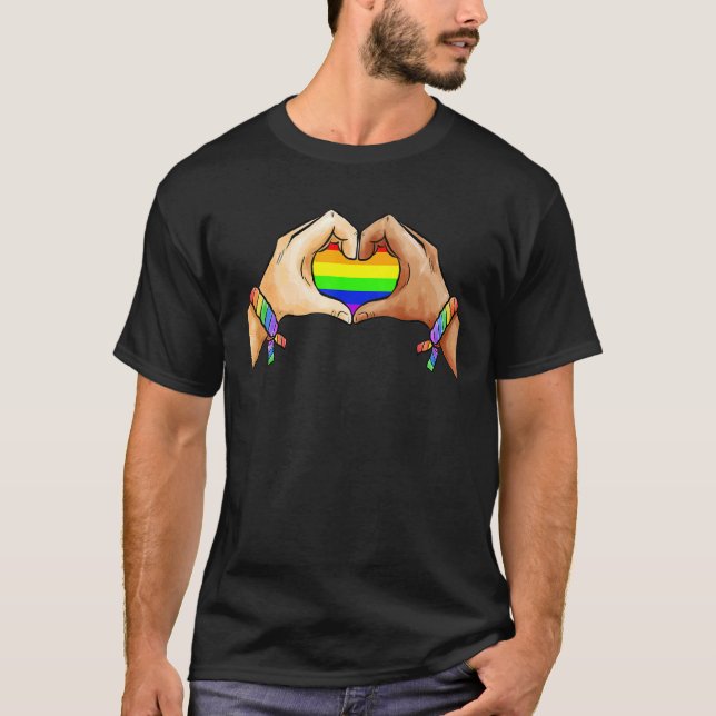 Camiseta Orgulloso Ally Orgullo Lgbt Bandera Transgénero Co (Anverso)