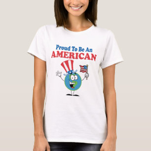 Camiseta Orgulloso americano