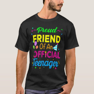 Camiseta Orgulloso Amigo de un adolescente oficial, decimot