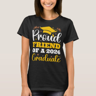 Camiseta Orgulloso amigo de una tripulación de graduados de