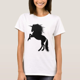 Camiseta Orgulloso animal negro de la fantasía de silicona,