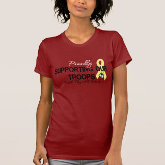 Camiseta Orgulloso apoyando a nuestras tropas (viernes