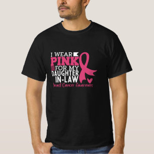 Camiseta Orgulloso apoyo familiar contra el cáncer de mama
