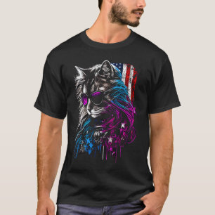 Camiseta Orgulloso Arte de Gato Sutil Transsexual Orgullo T