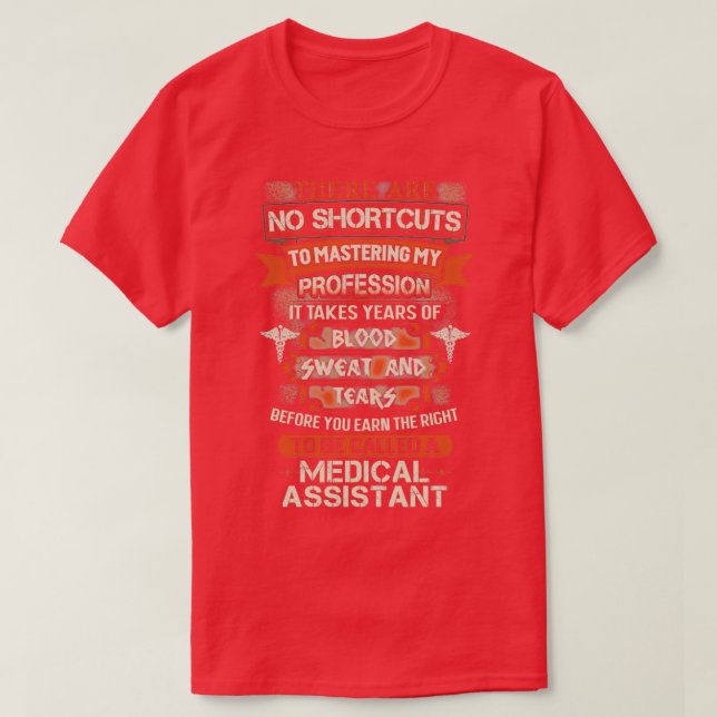 Camiseta Orgulloso asistente médico Classic TShirt (Diseño del anverso)