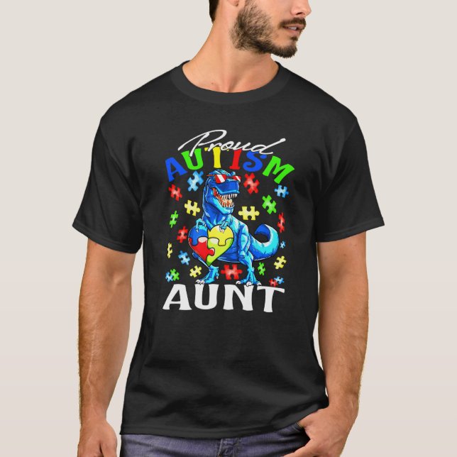 Camiseta Orgulloso autismo contra el premio de conciencia s (Anverso)
