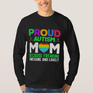 Camiseta Orgulloso Autismo Mamá Autismo Concienciación Apoy