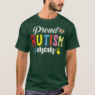 Camiseta Orgulloso autismo mamá autismo rompe conciencia TD