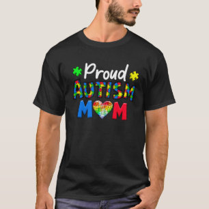 Camiseta Orgulloso Autismo Mamá Autismo Rompe El Corazón Ma