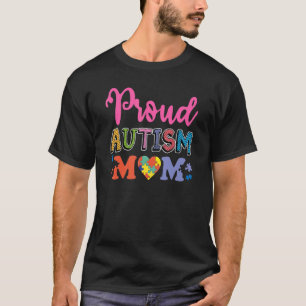 Camiseta Orgulloso autismo mamá autista niño autismo concie
