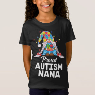 Camiseta Orgulloso autismo Nana Puzzle lindo gnomismo autis