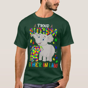 Camiseta Orgulloso Autismo Padre De Ley Orgulloso Autismo D